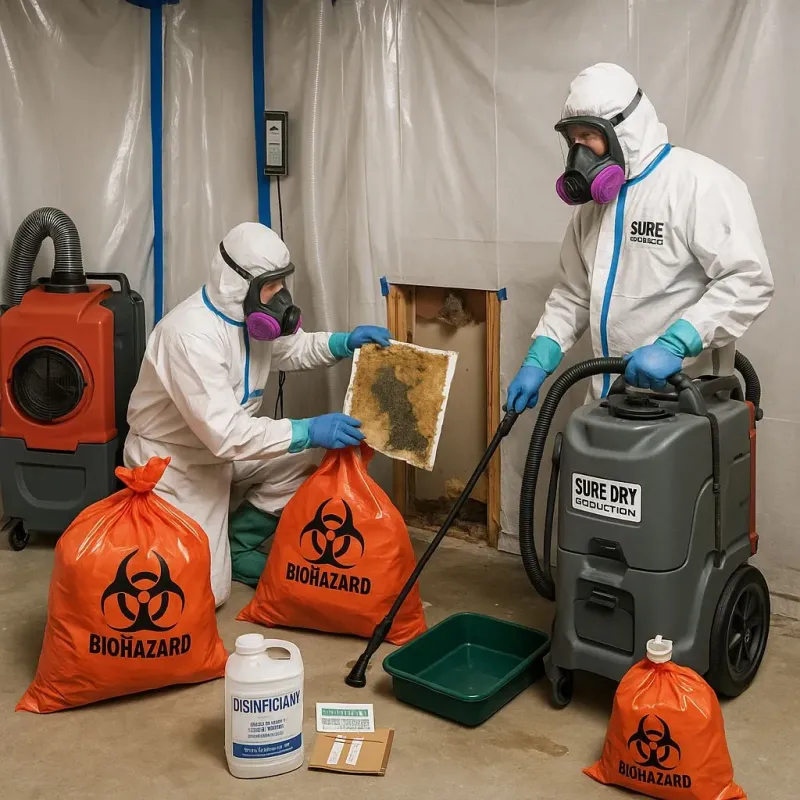Contaminated Water Handling Protocols process in Laveen, AZ